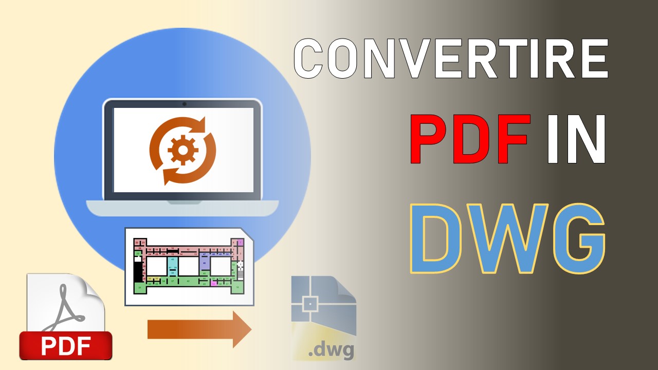 convertire pdf in dwg